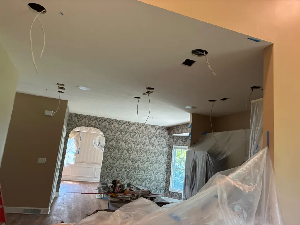 Interior renovation