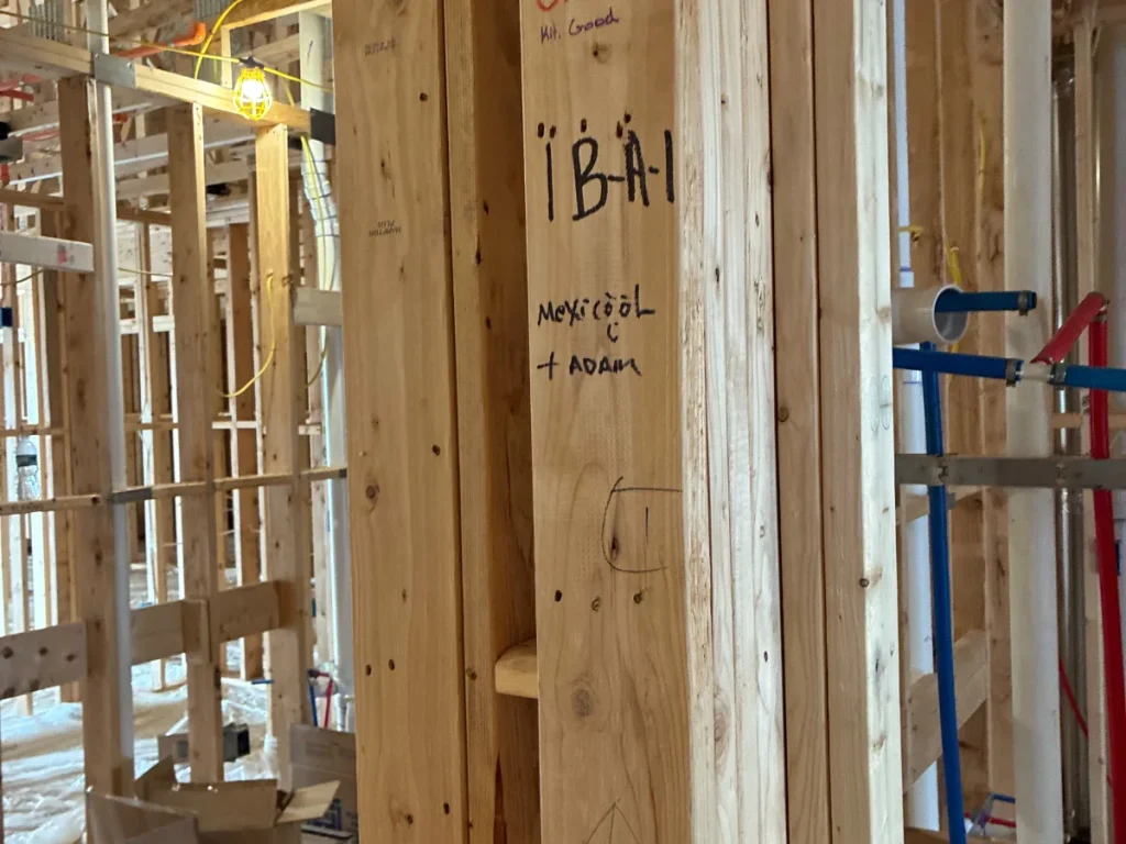 Residential rough-in wiring