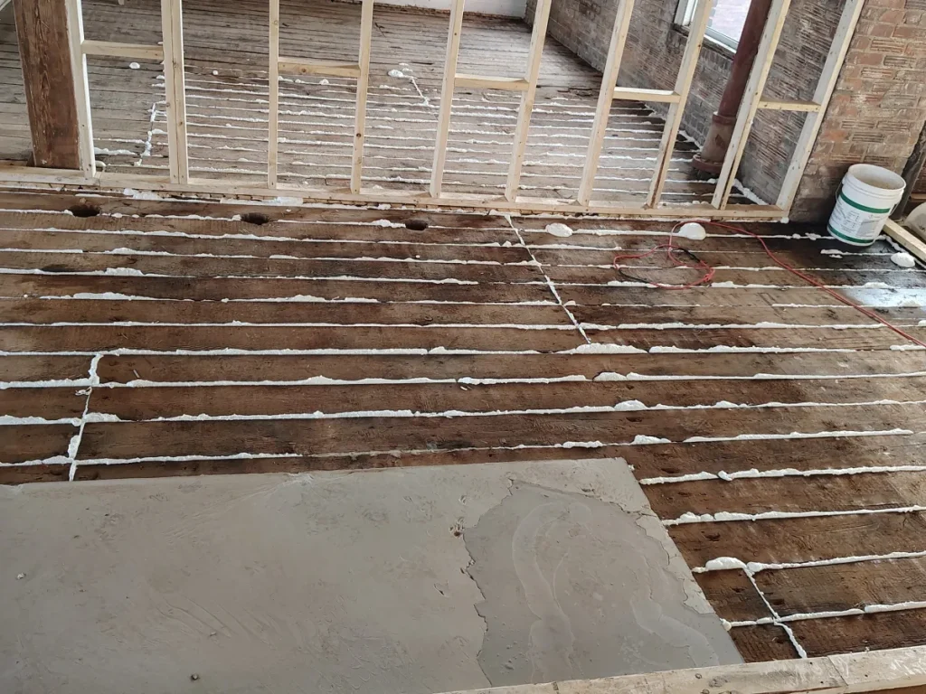 Interior renovation